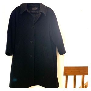 Jones New York Wool Peacoat 16W